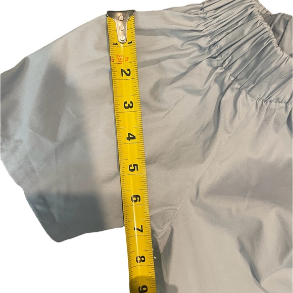 MICHAEL KORS OFF SHOULDER 3/4 FLOWER MINI DRESS - Picture 5 of 10